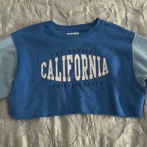Los Angela’s hoodie crop top